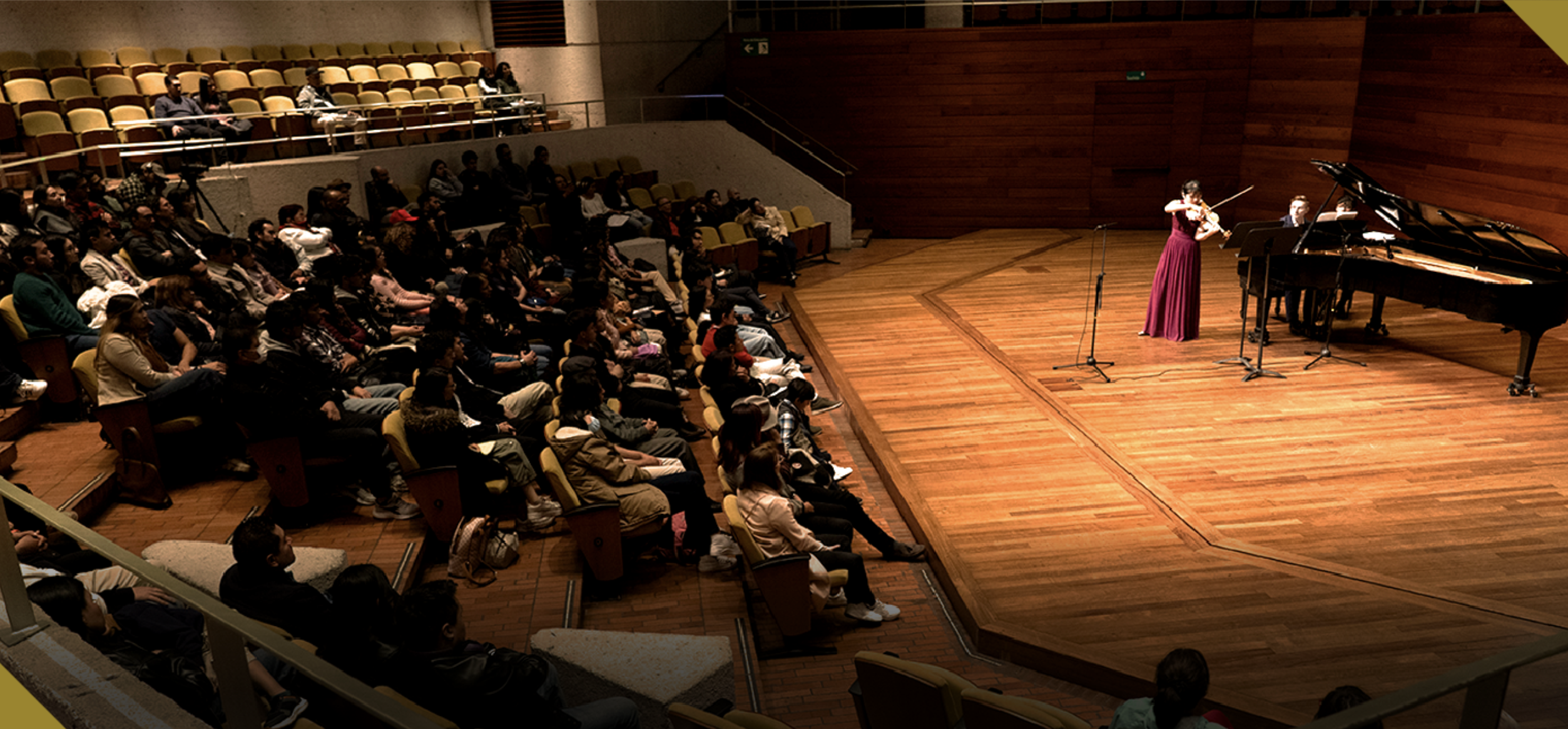 Interior del Auditorio Fabio Lozano